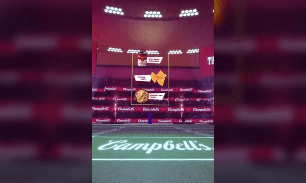 Game Day AR Activation for Campbell’s